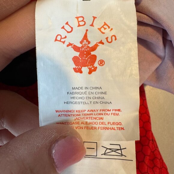 Miraculous Ladybug Costume Girls Red Black Halloween Dress Up Costume Size S - Picture 5 of 13